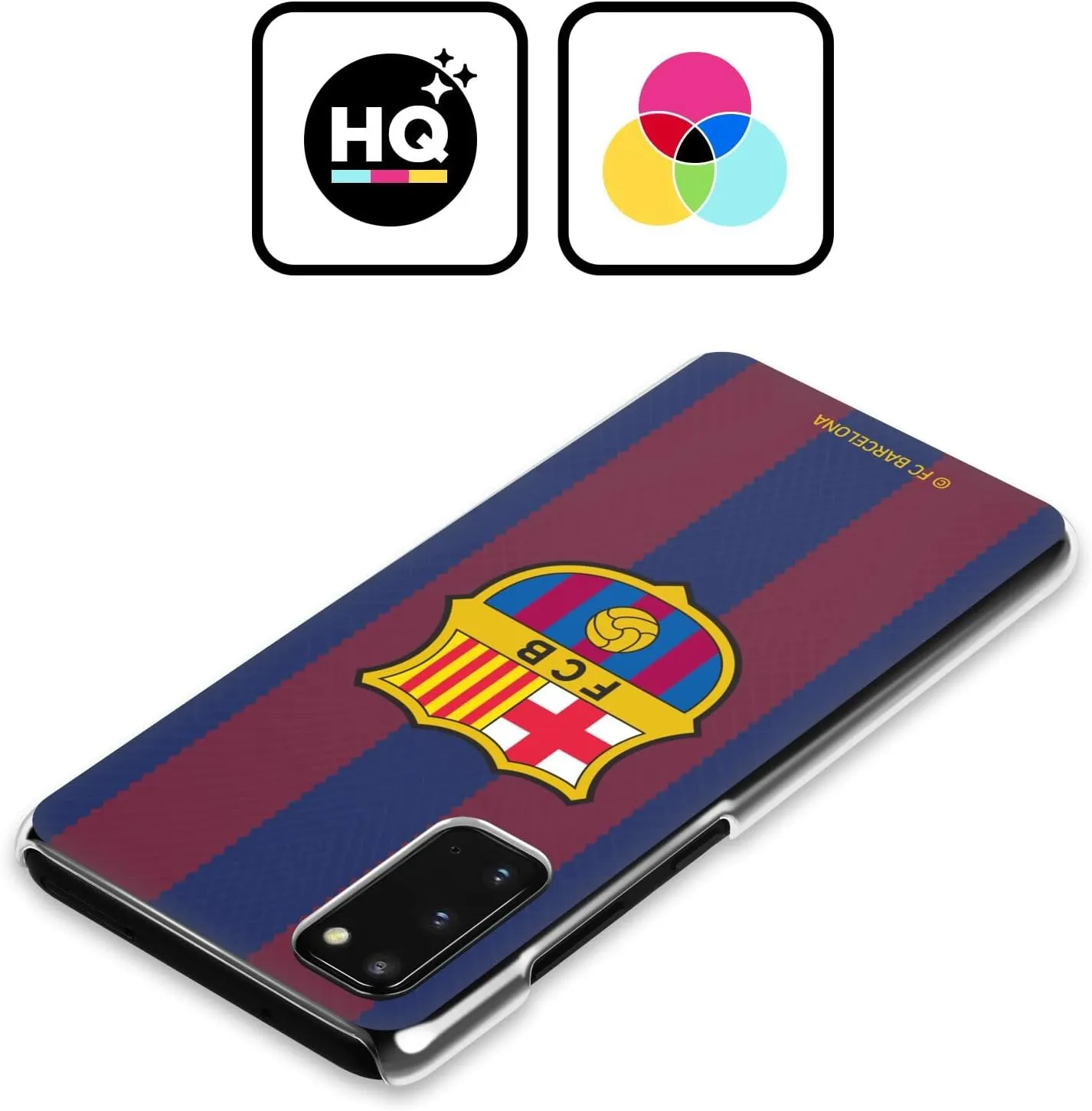 Head Case Designs Officially Licensed FC Barcelona Home 2023/24 Crest Kit Hard Back Case Compatible with Samsung Galaxy A34 5G