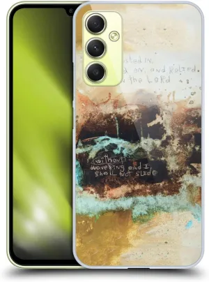 Head Case Designs Officially Licensed Michel Keck Psalm 3 Religious Abstract Hard Back Case Compatible with Samsung Galaxy A34 5G