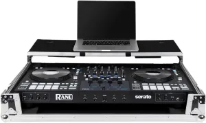 Headliner Flight Case Compatible with Rane Four & Rane Performer with Laptop Platform & Wheels