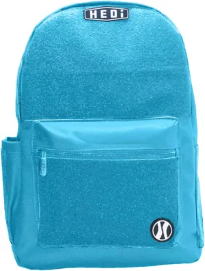 HEDiGEAR Everyday Backpack Camp (Sea Foam) – Medium 17L Backpack with Hook & Loop Panels for Patches, Multiple Storage and Media Pocket w/Headphone Port for Hiking, Work & Travel