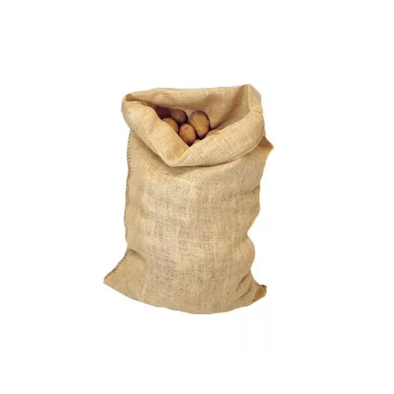 Hessian SandBags with Ties 25 PCS Burlap