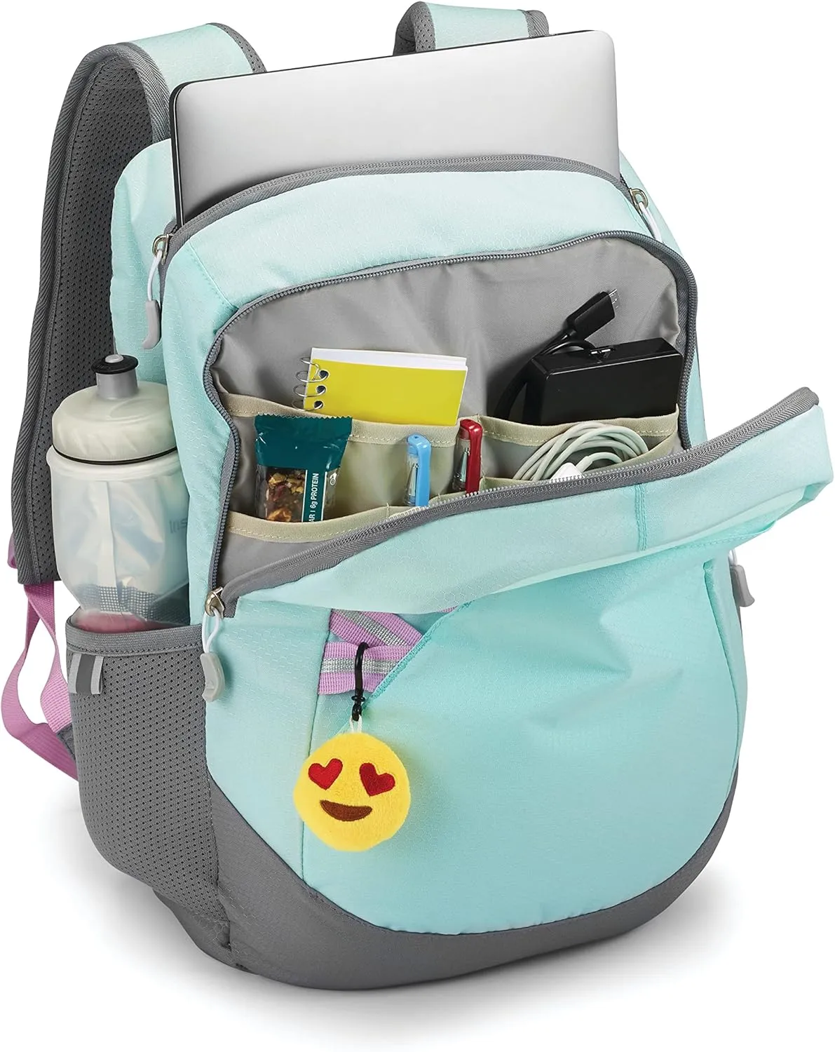 High Sierra Essential Backpack, Sky Blue/Iced Lilac, One Size