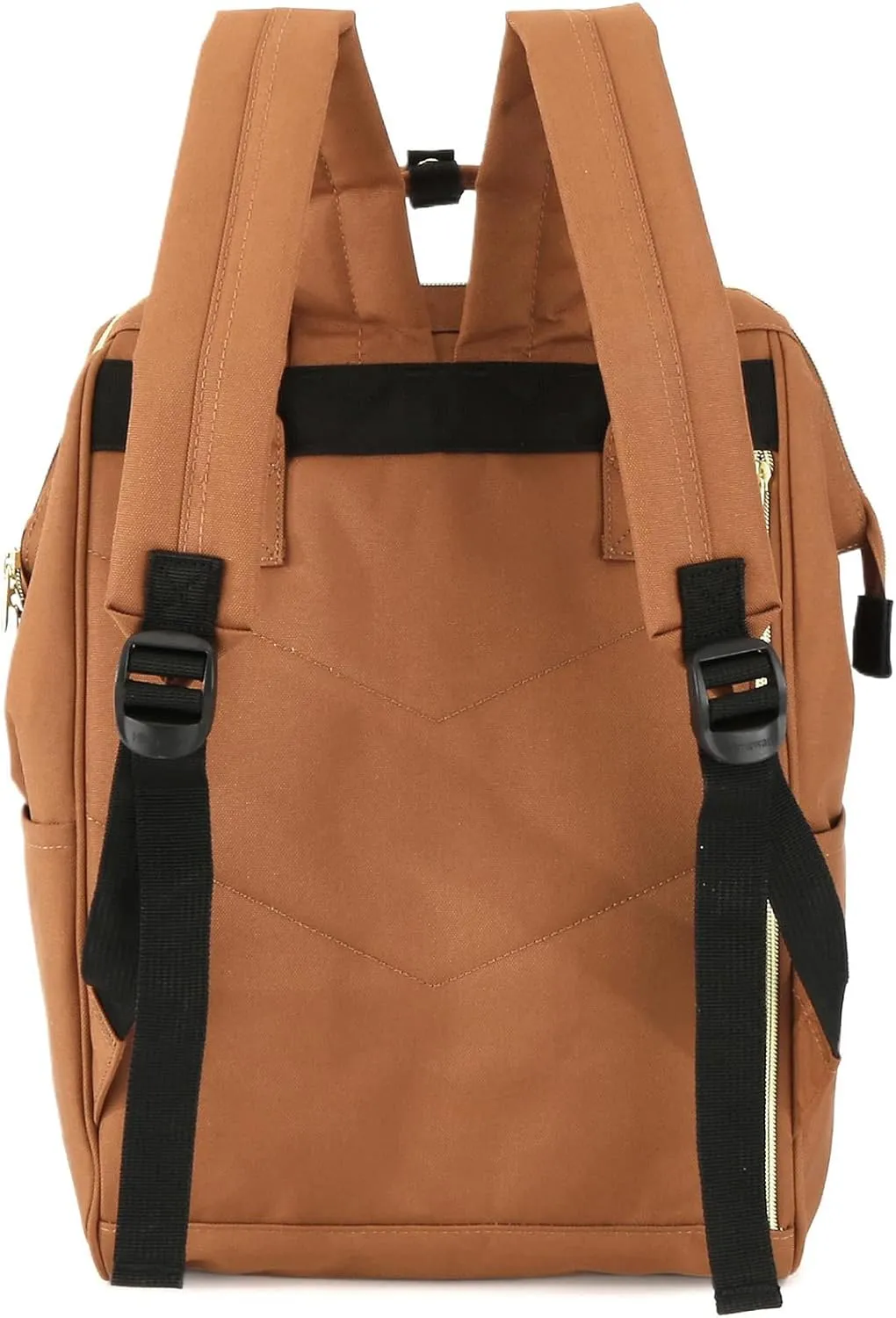 Himawari Laptop Backpack for Women&Men,Wide Open Large USB Charging Port 15.6 Inch Laptop Doctor College Work Bag (9001 - Caramel)
