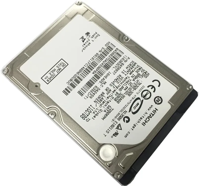 Hitachi Travelstar 7K320 HTS723232L9SA60 (0A58837) 320GB 16MB Cache 7200RPM SATA Notebook 2.5" Hard Drive -New OEM w/1 Year Warranty