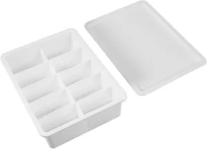 Homoyoyo Box Plastic Card Storage Box with Lid Compartment Organizer for Trading Cards and More Compact Protective and Versatile Case for Collectors