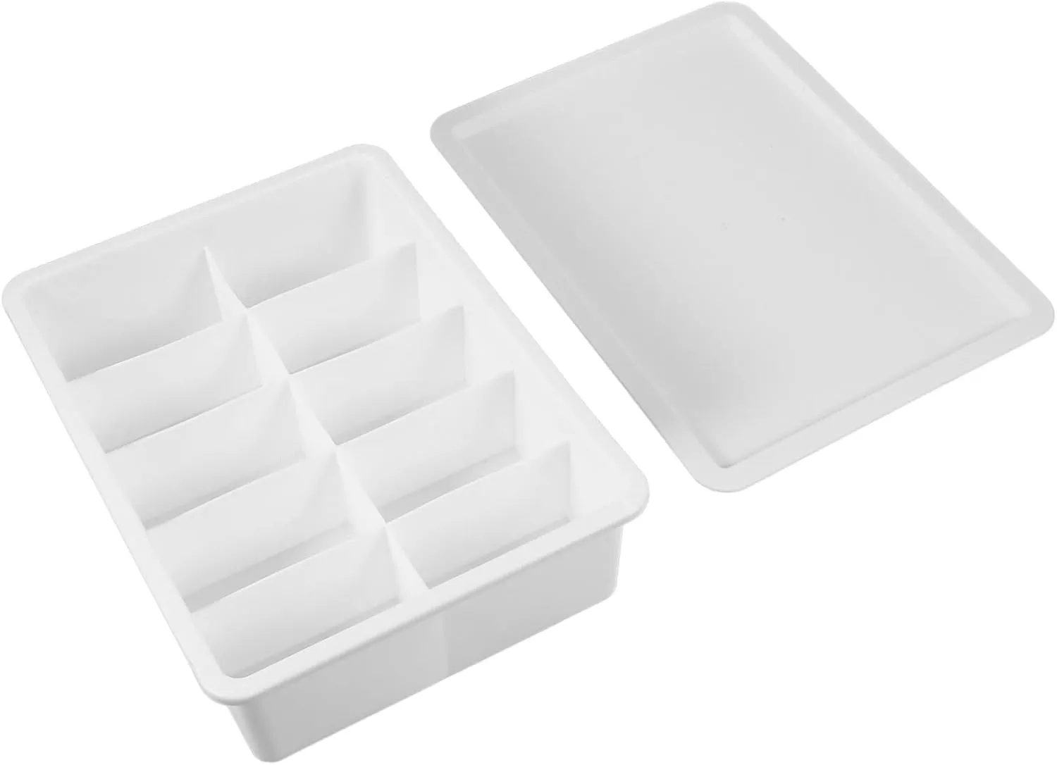 Homoyoyo Box Plastic Card Storage Box with Lid Compartment Organizer for Trading Cards and More Compact Protective and Versatile Case for Collectors