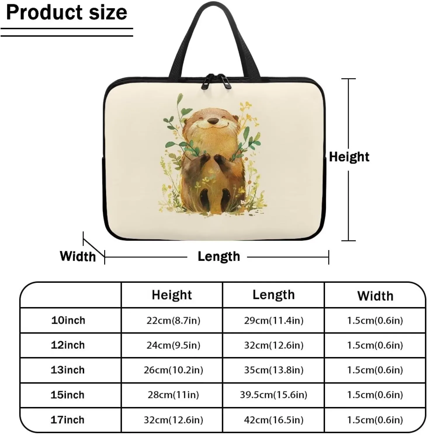 HUGS IDEA Laptop Bag BriefcasePortable Computer Messenger Bag Handbag Carrying Case for Office