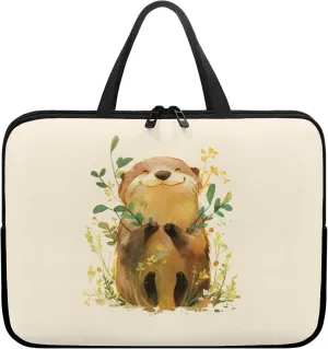 HUGS IDEA Laptop Bag BriefcasePortable Computer Messenger Bag Handbag Carrying Case for Office