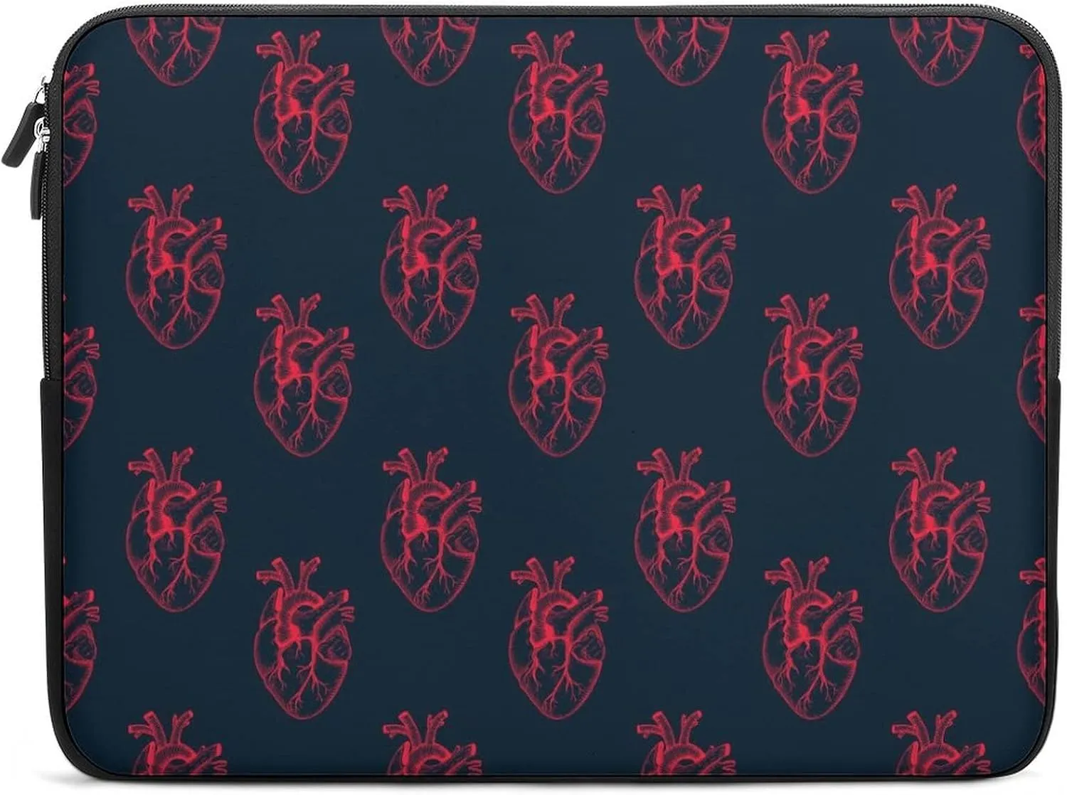 Human Heart Anatomy Laptop Sleeve Bag Carrying Case Briefcase Cover Notebook Protective Case Fits 10 Inch-17 Inch