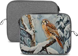 in Snowscape Kestrel Laptop Sleeve Case Protective Notebook Carrying Bag Travel Briefcase 14inch