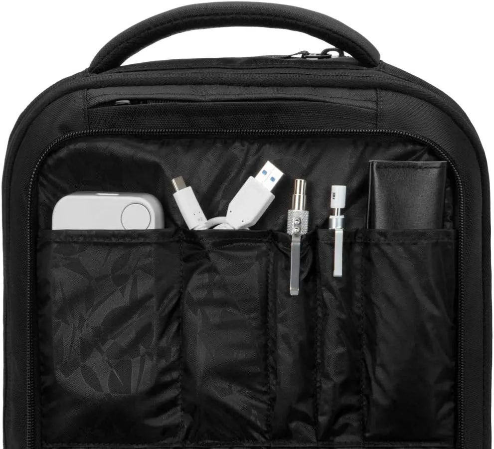 Incase ICON Durable Travel Backpack   Laptop Bag Made with Strong 840 Nylon - Fits 16-inch Laptop - Compact Carry On Backpack for Travel - Black