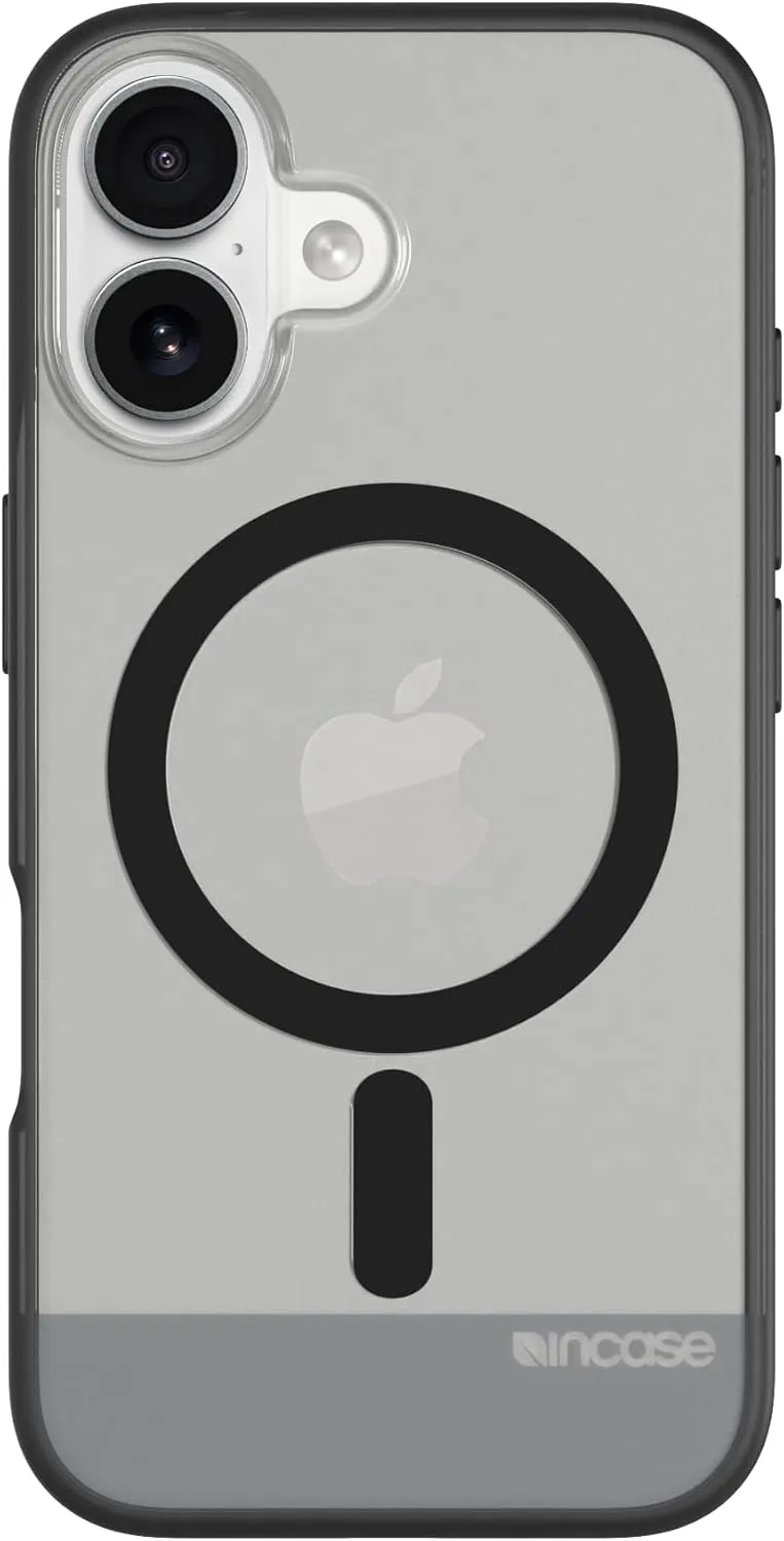 Incase Slim Apple Magsafe Case for iPhone 16-8 Ft Drop Protection - Ultra Slim, Durable, Lightweight Apple iPhone Case with Built-in Magnets for MagSafe Charging - Black