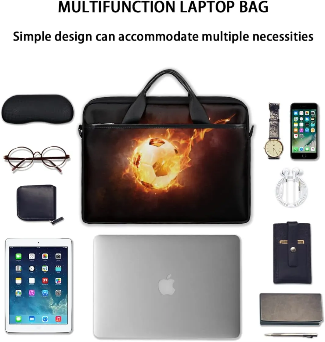 Independence Day Vintage Star Laptop Shoulder Messenger Bag Waterproof Laptop Briefcase Handle Padded Strap