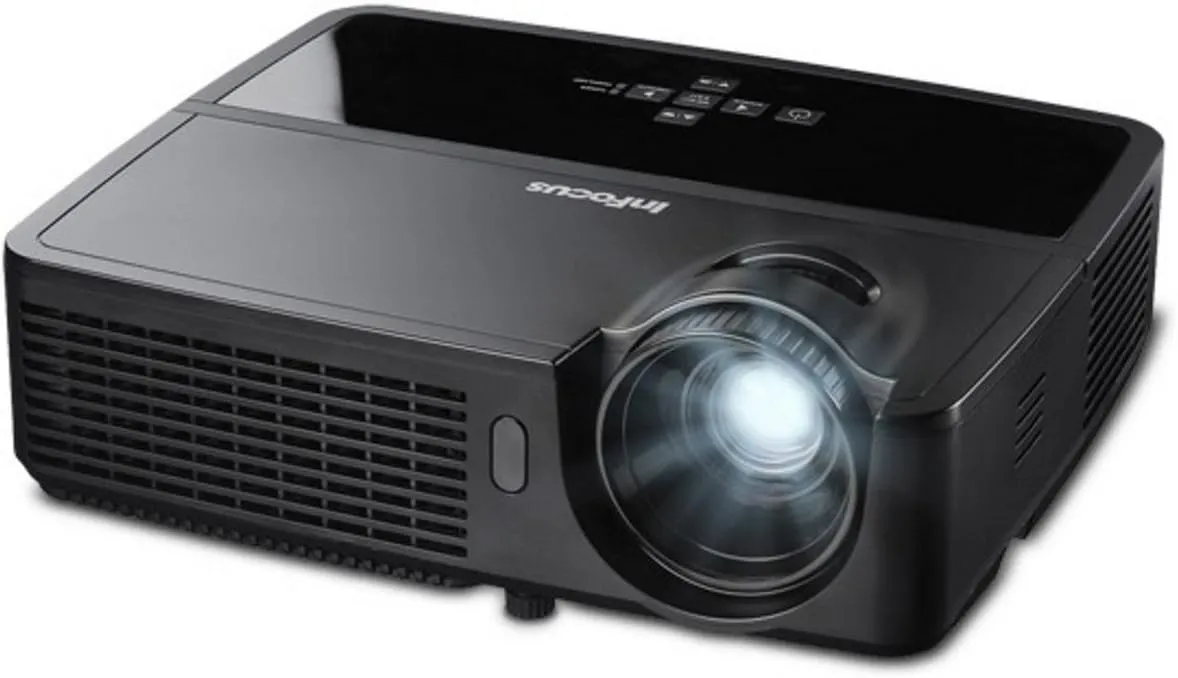 InFocus IN116 Portable DLP Projector, 3D ready, WXGA, 2700 Lumens