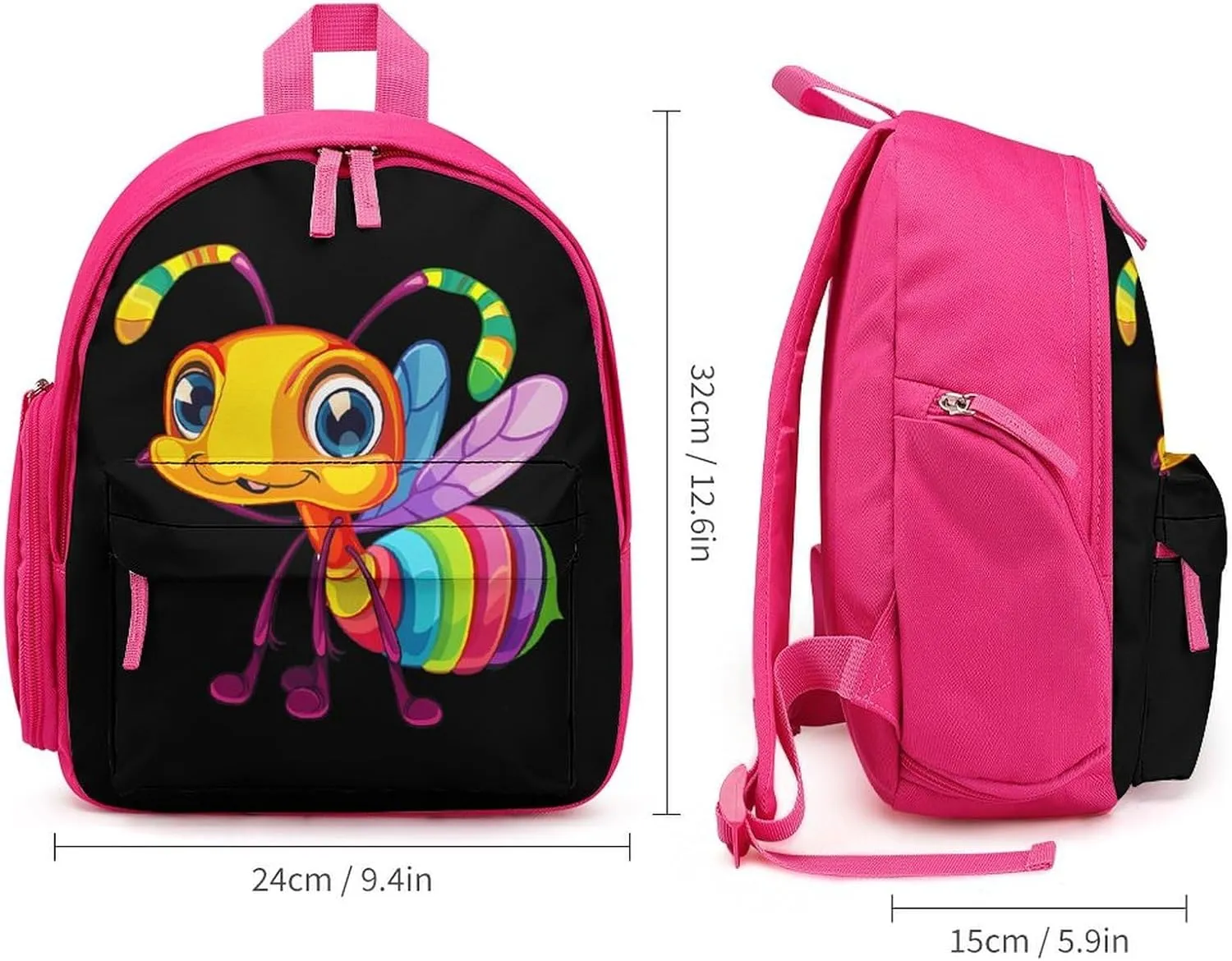 Insect Ant Cute Backpack Lightweight Mini Shoulder Bag Travel Daypack for Camping Picnic