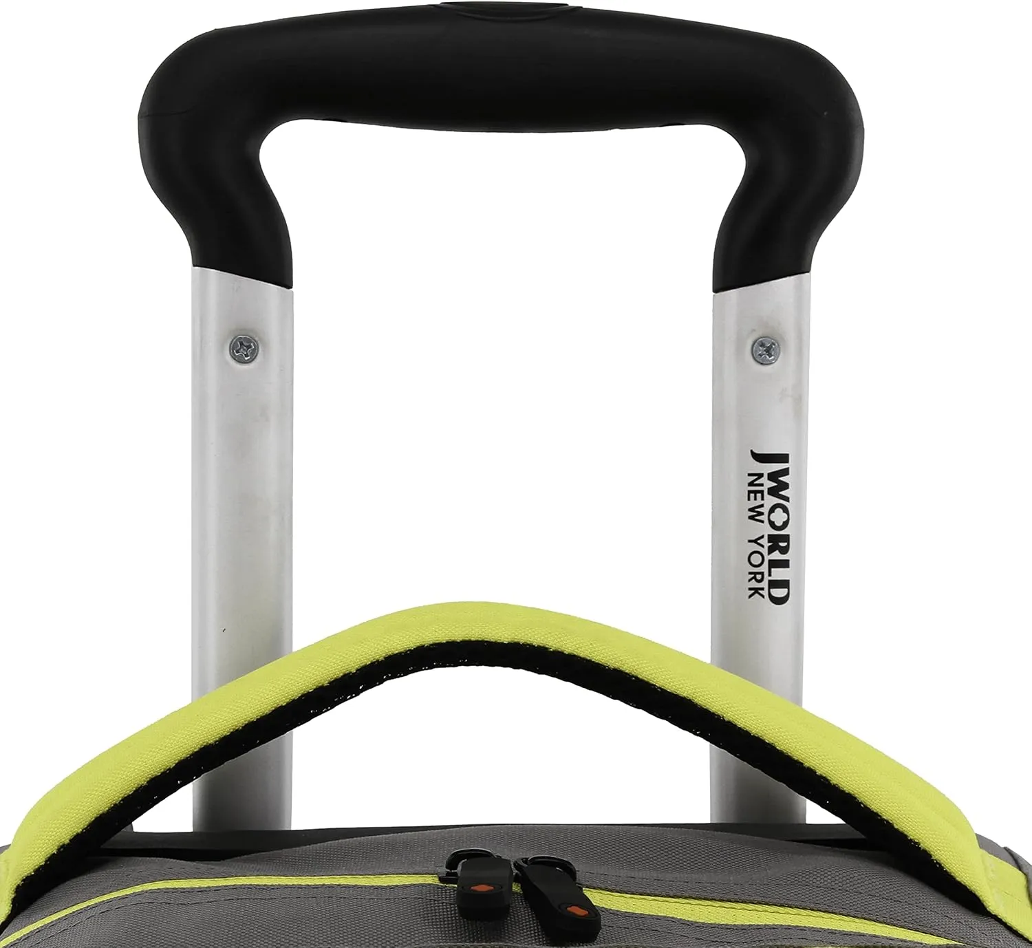 J World New York Lunar Rolling Backpack, Laptop Bag with Wheels, Grey, One Size