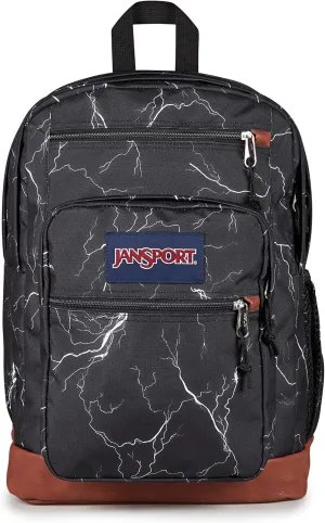 JanSport Cool Backpack with 15-inch Laptop Sleeve, Large Computer Bag Rucksack with 2 Compartments, Ergonomic Straps, Electric Bolts