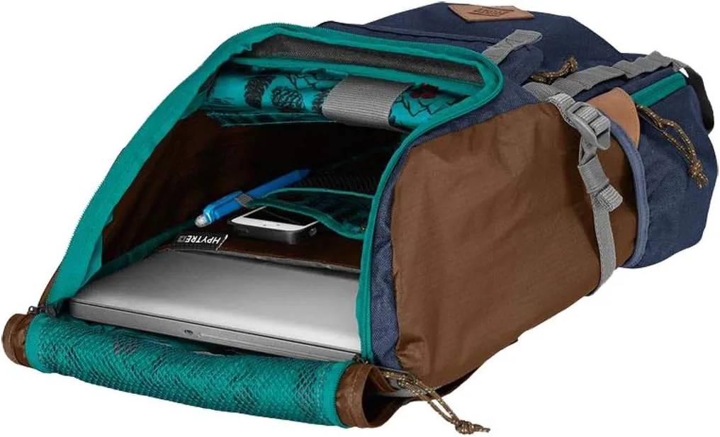 JanSport Hatchet Backpack – 15-inch Padded Laptop Compartment, Dual Water Bottle Pockets, Side Compression Straps, Black