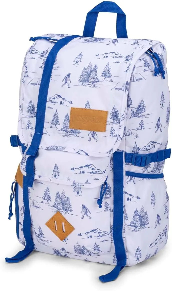 JanSport Hatchet Backpack – 15-inch Padded Laptop Compartment, Dual Water Bottle Pockets, Side Compression Straps, Lost Sasquatch