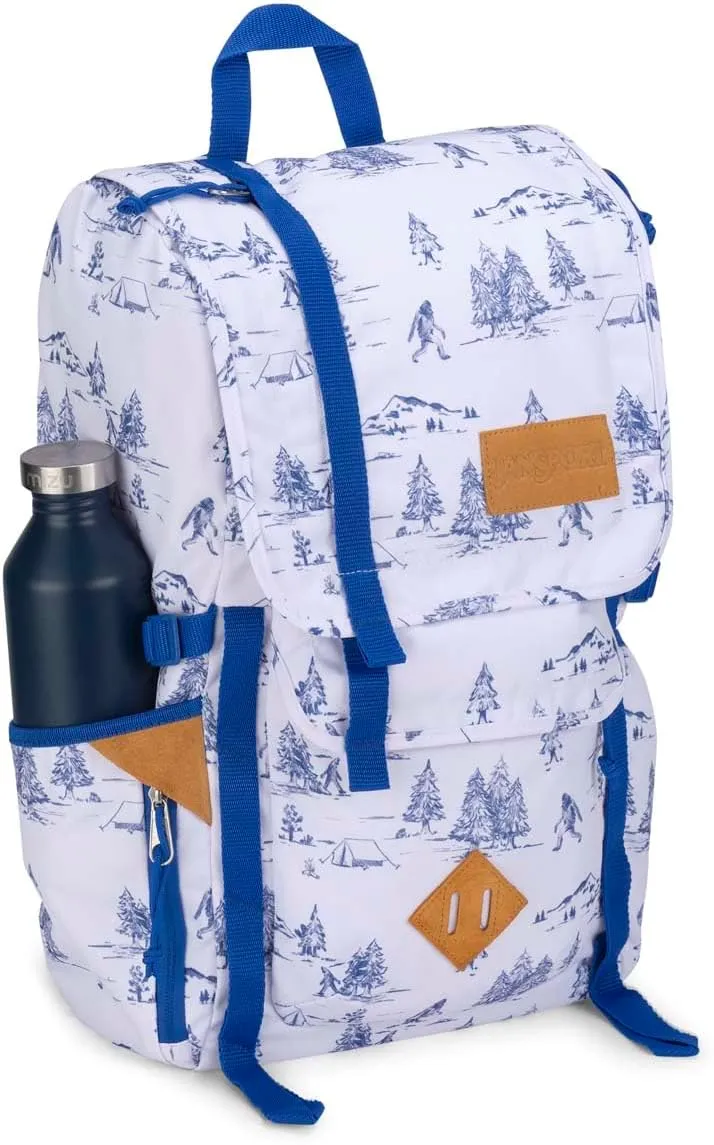 JanSport Hatchet Backpack – 15-inch Padded Laptop Compartment, Dual Water Bottle Pockets, Side Compression Straps, Lost Sasquatch