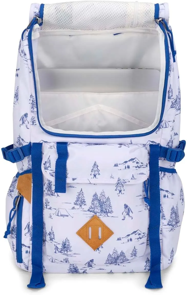 JanSport Hatchet Backpack – 15-inch Padded Laptop Compartment, Dual Water Bottle Pockets, Side Compression Straps, Lost Sasquatch