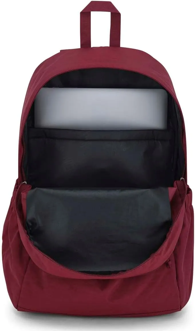 JanSport Slouch Pack - Fully Padded Back Panel - Comfortable and Ideal Storage - Russet Red