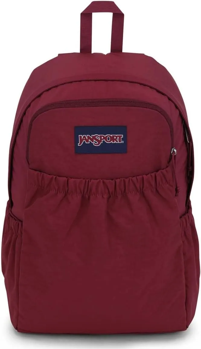 JanSport Slouch Pack - Fully Padded Back Panel - Comfortable and Ideal Storage - Russet Red