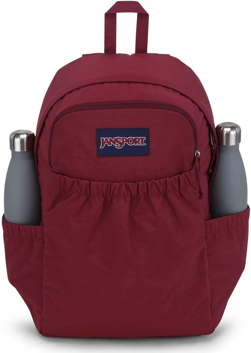 JanSport Slouch Pack - Fully Padded Back Panel - Comfortable and Ideal Storage - Russet Red
