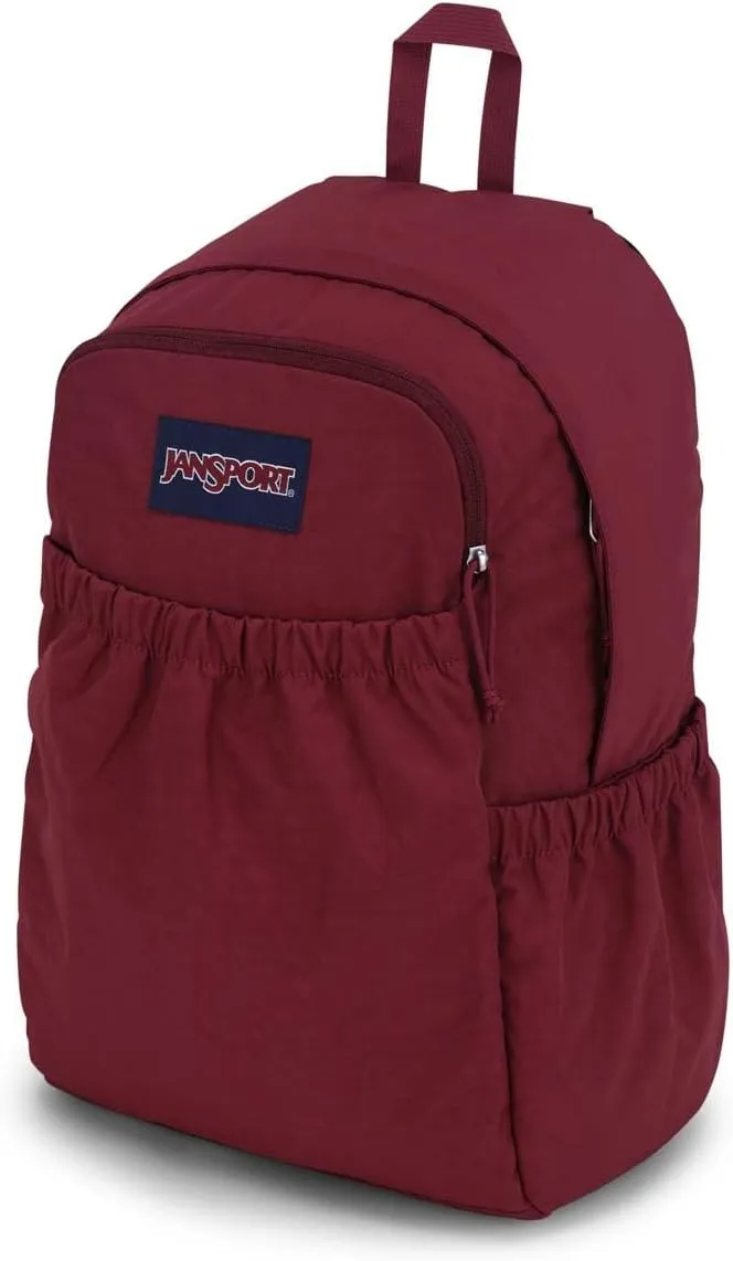 JanSport Slouch Pack - Fully Padded Back Panel - Comfortable and Ideal Storage - Russet Red