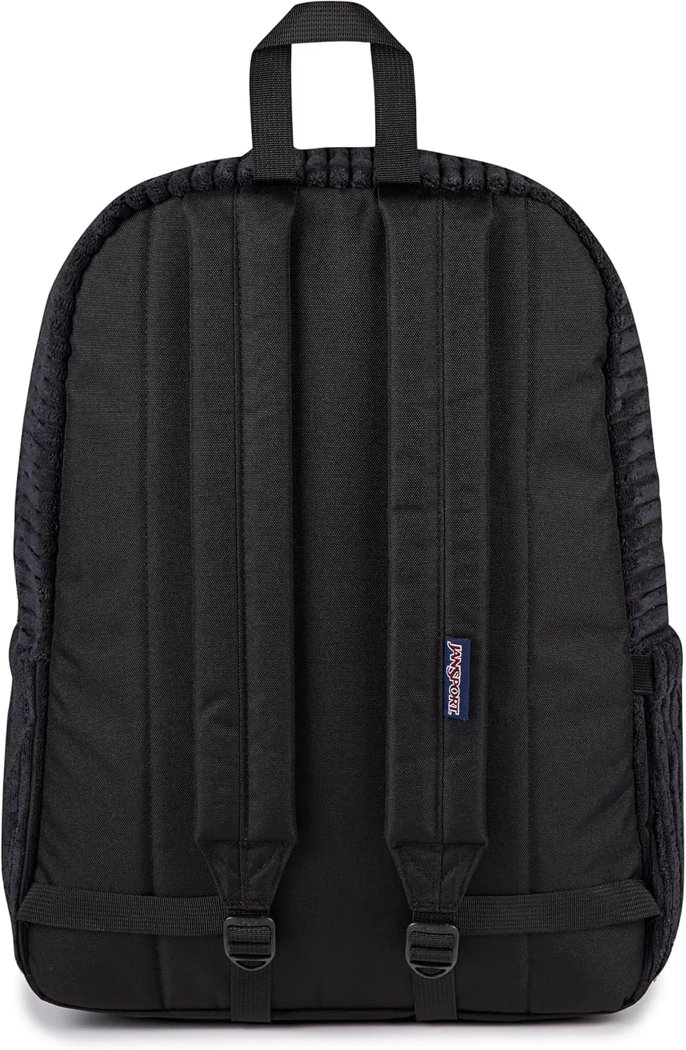 JanSport Superbreak Plus FX Backpack - Work, Travel, or Laptop Bag with Water Bottle Pocket - Surreal Corduroy Black