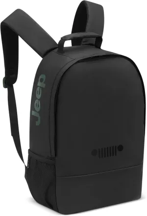 Jeep JS012C Travel Backpack, Black, 15.6" Laptop