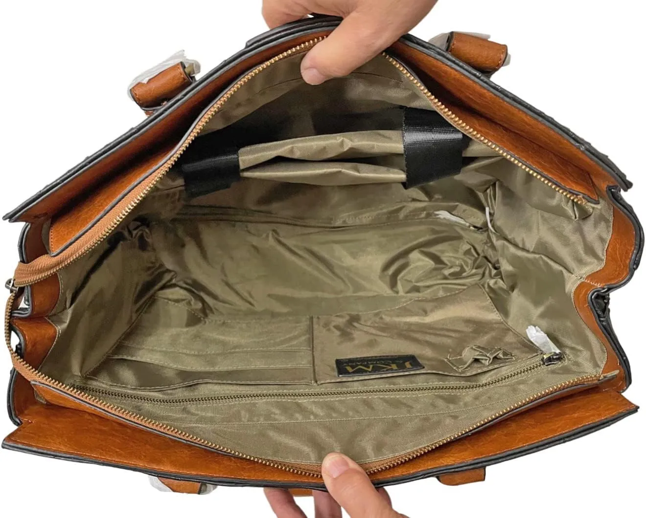 JKM and Company Computer iPad, Laptop Tablet Rolling Tote Bag Briefcase Carryall Bag