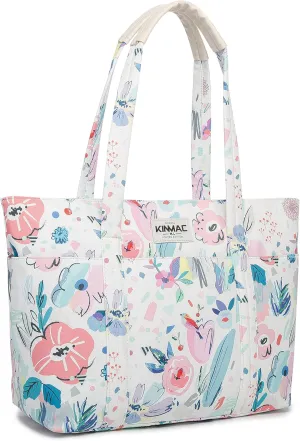 Kinmac Women's Laptop Tote Bag Top Handle Handbag Work Bag for Laptop Computer Up to 15.6 inch