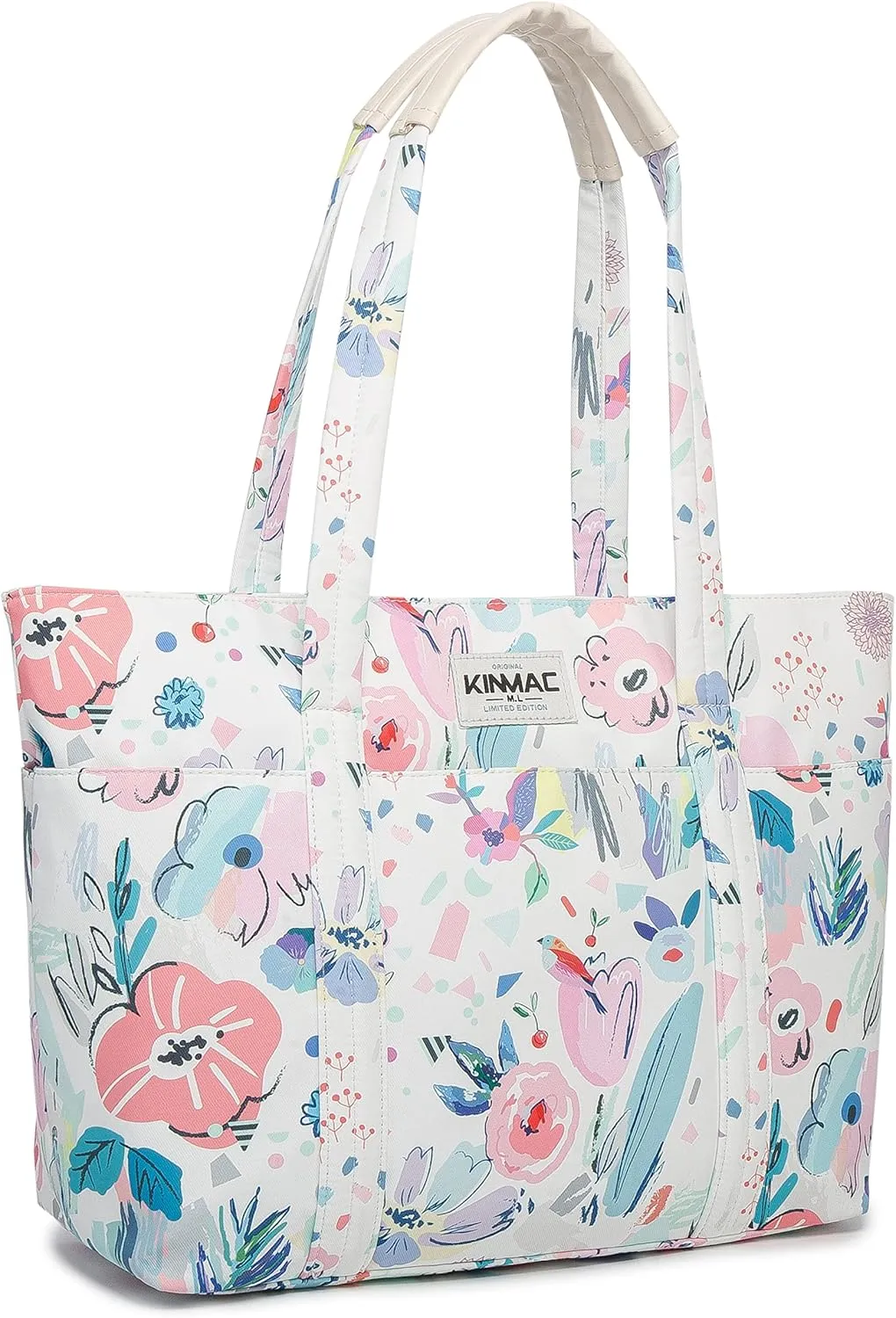 Kinmac Women's Laptop Tote Bag Top Handle Handbag Work Bag for Laptop Computer Up to 15.6 inch