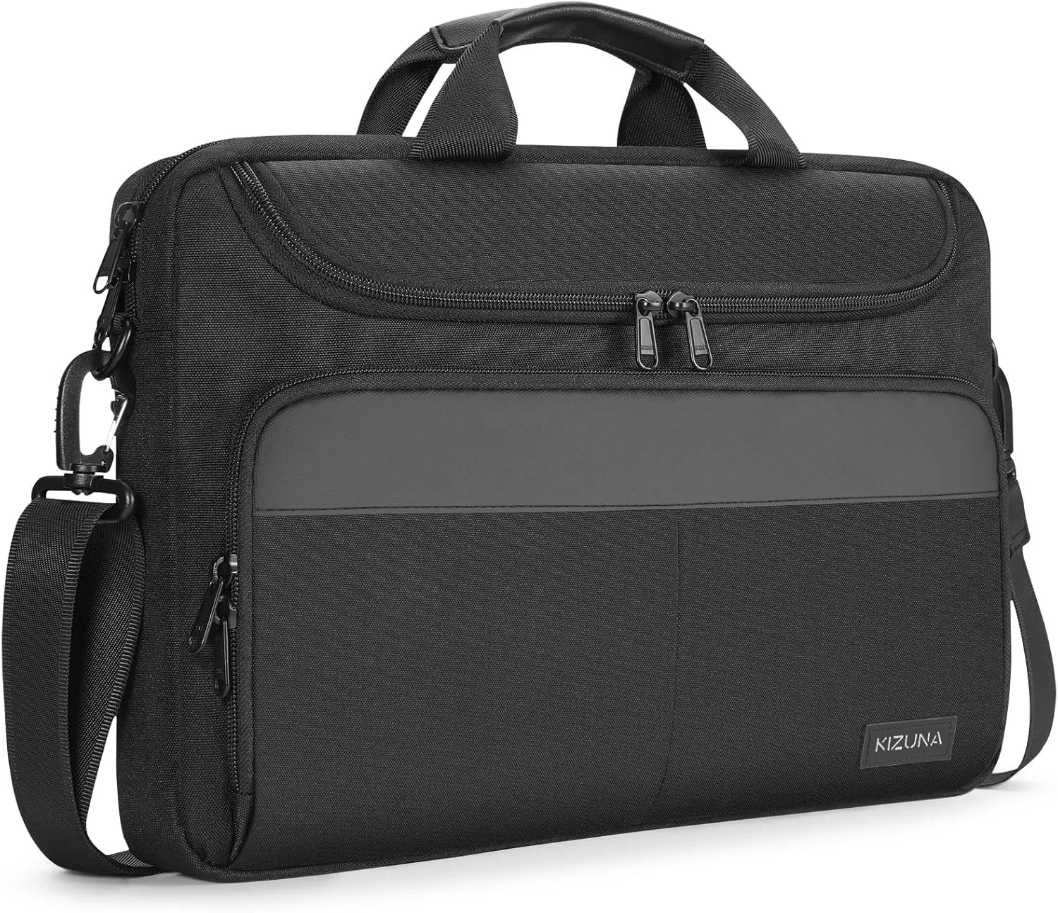 KIZUNA Laptop Bag Case 14 Inch Computer Shoulder Sleeve for 15" MacBook air M3 M2/Lenovo IdeaPad Slim 3i/IdeaPad Flex 5/15.4 MacBook Pro/14 Yoga Slim Pro X/Surface Studio 2/HP/Dell, Black