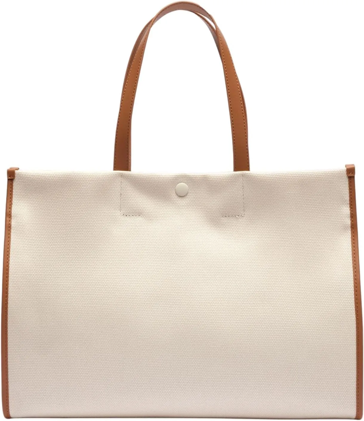 Lacoste Heritage Canvas Shopping Bag