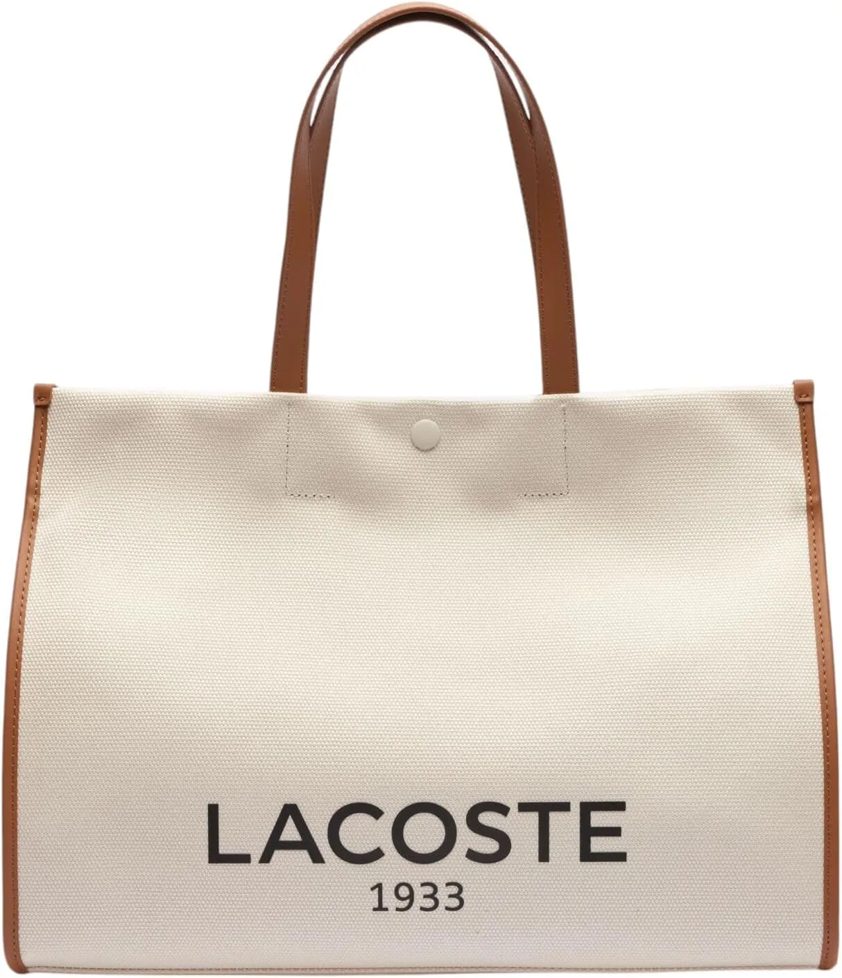Lacoste Heritage Canvas Shopping Bag