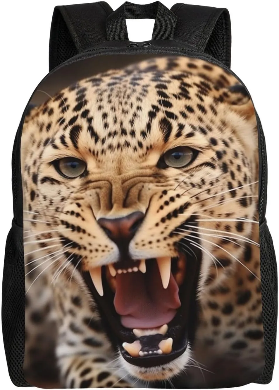 Laptop Backpack for Men Women Carry On Backpack Leopard Roars Cool Animal Backpack Lightweight Travel Bag Casual Daypack