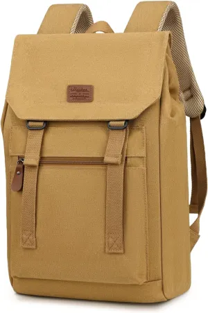 Laptop Backpack Women,Work Backpack Woman Canvas,Commuter Black,Bookbag Fits 17 inch Lapop.