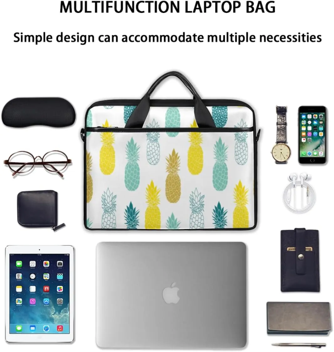 Laptop Bag 13-15 Inch Laptop Sleeve Case for Men Women Briefcase Messenger Bag Computer Shoulder Bag for Travel Work
