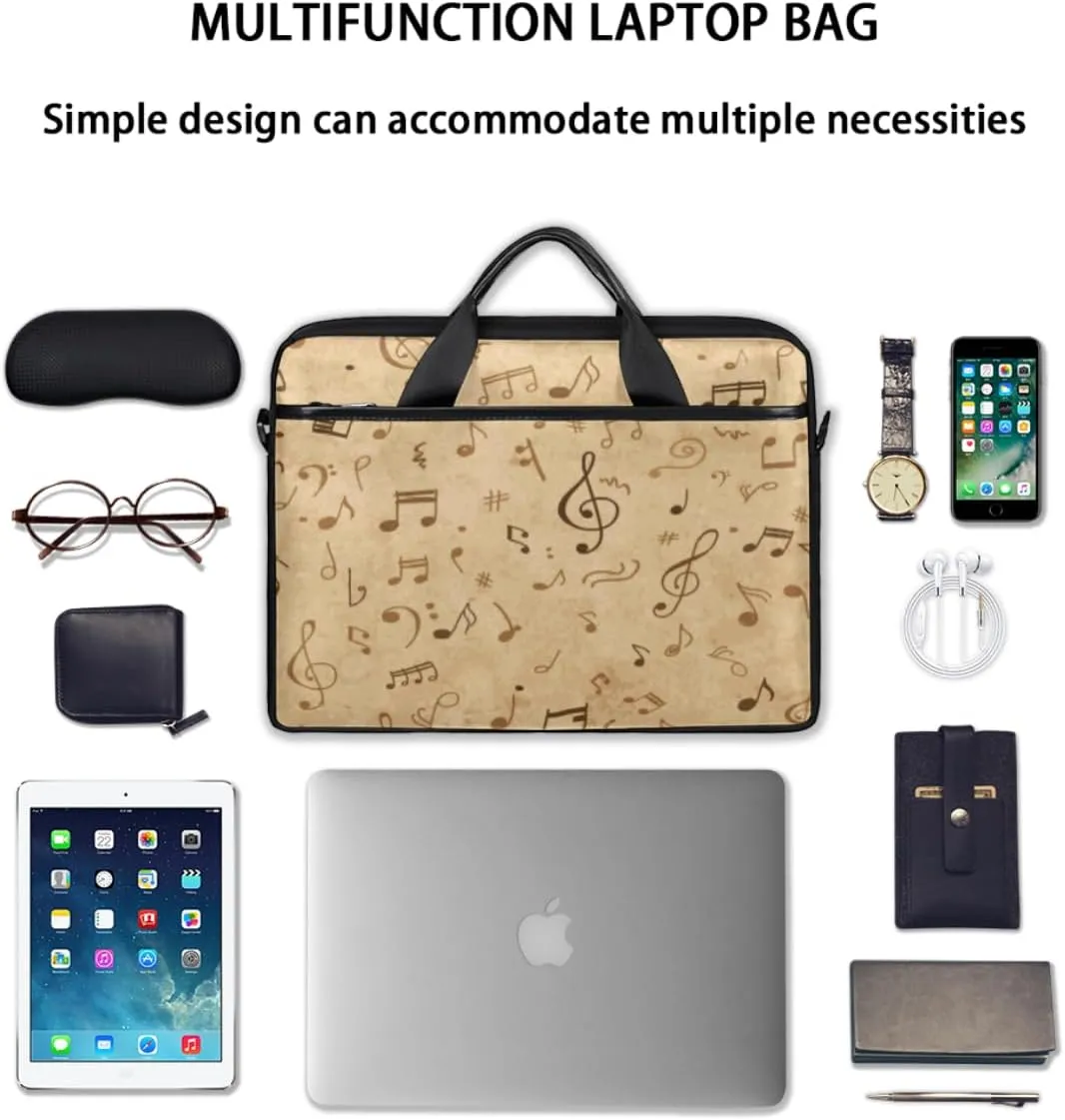 Laptop Bag 13-15 Inch Laptop Sleeve Case for Men Women Briefcase Messenger Bag Computer Shoulder Bag for Travel Work