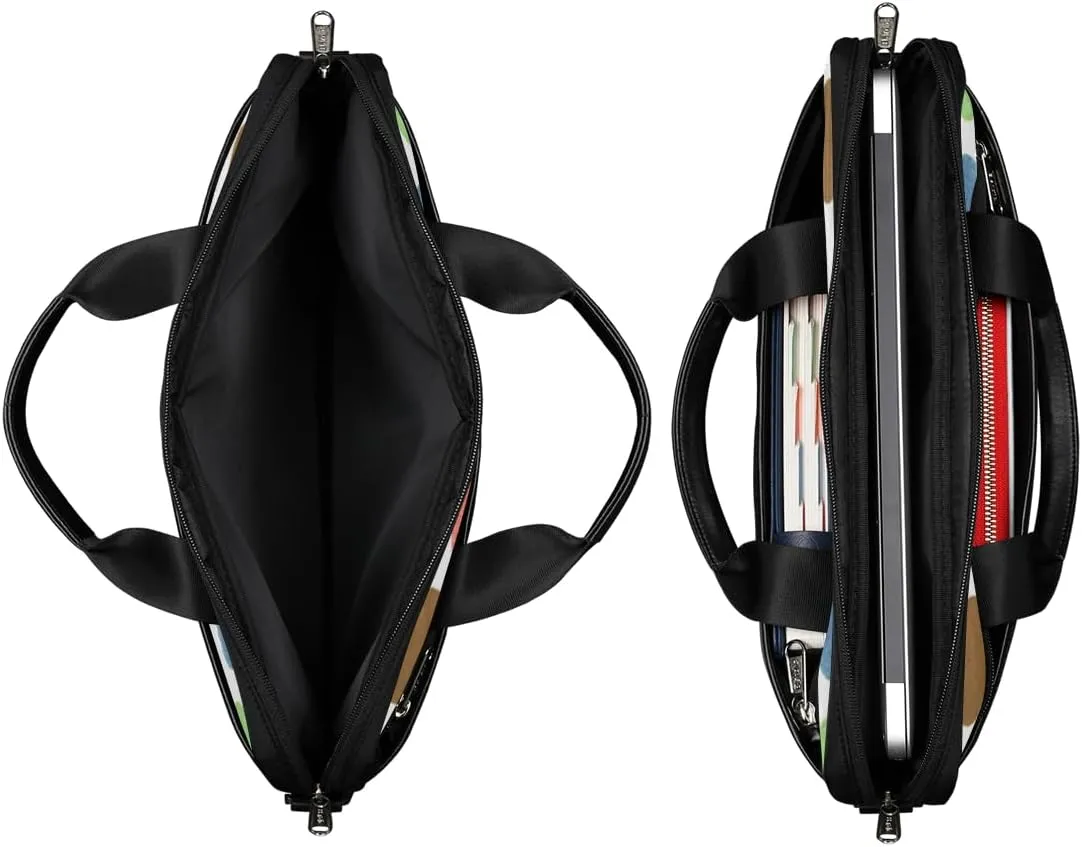 Laptop Bag 13-15 Inch Laptop Sleeve Case for Men Women Briefcase Messenger Bag Computer Shoulder Bag for Travel Work