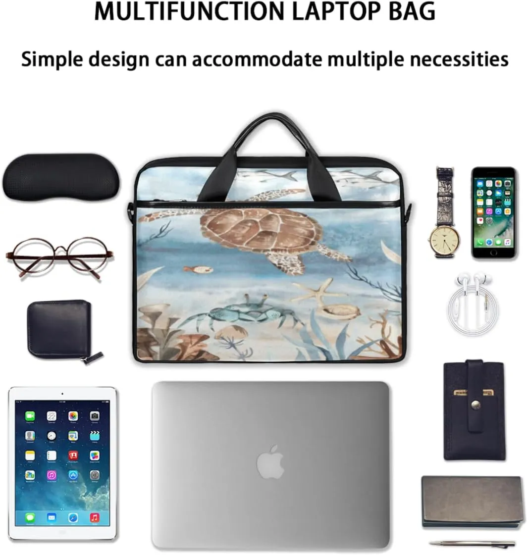 Laptop Bag 13-15 Inch Laptop Sleeve Case for Men Women Briefcase Messenger Bag Computer Shoulder Bag for Travel Work