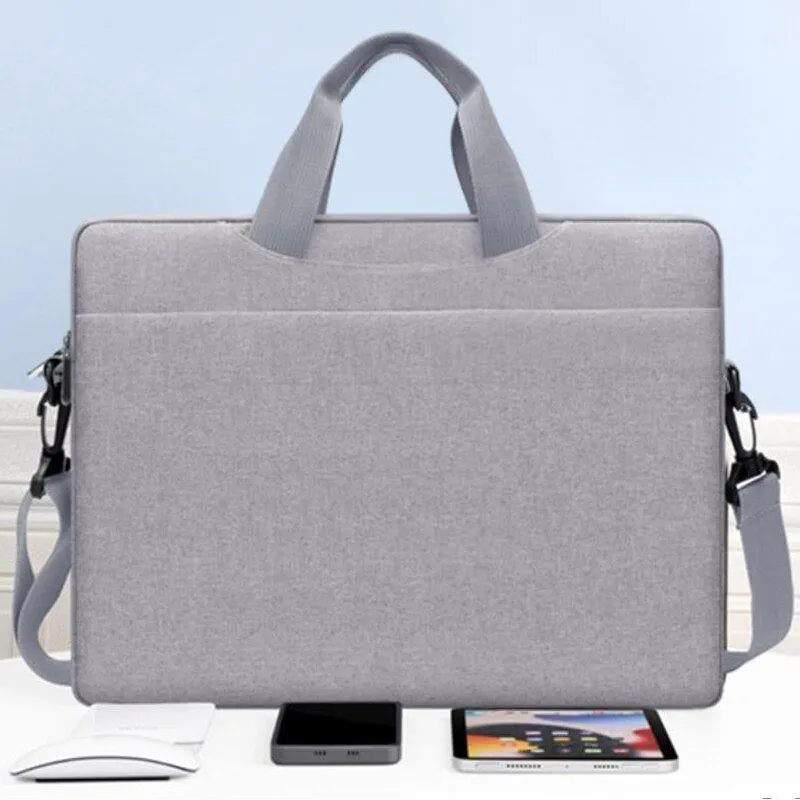 Laptop Bag 14 15 Inch Water Resistant Laptop Sleeve Case with Shoulder Straps Handle Notebook Computer Case Briefcase