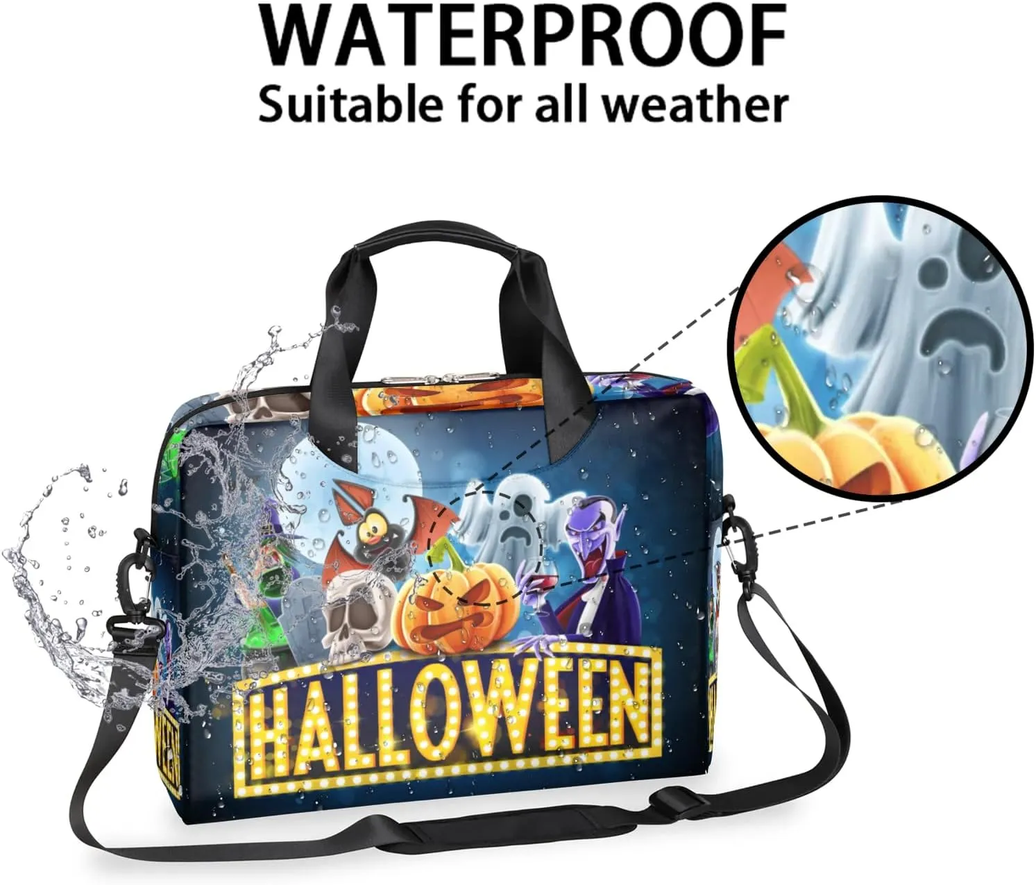 Laptop Bag 15.6 Inch Laptop Sleeve Case for Men Women Briefcase Messenger Bag 16 Inch Computer Shoulder Bag