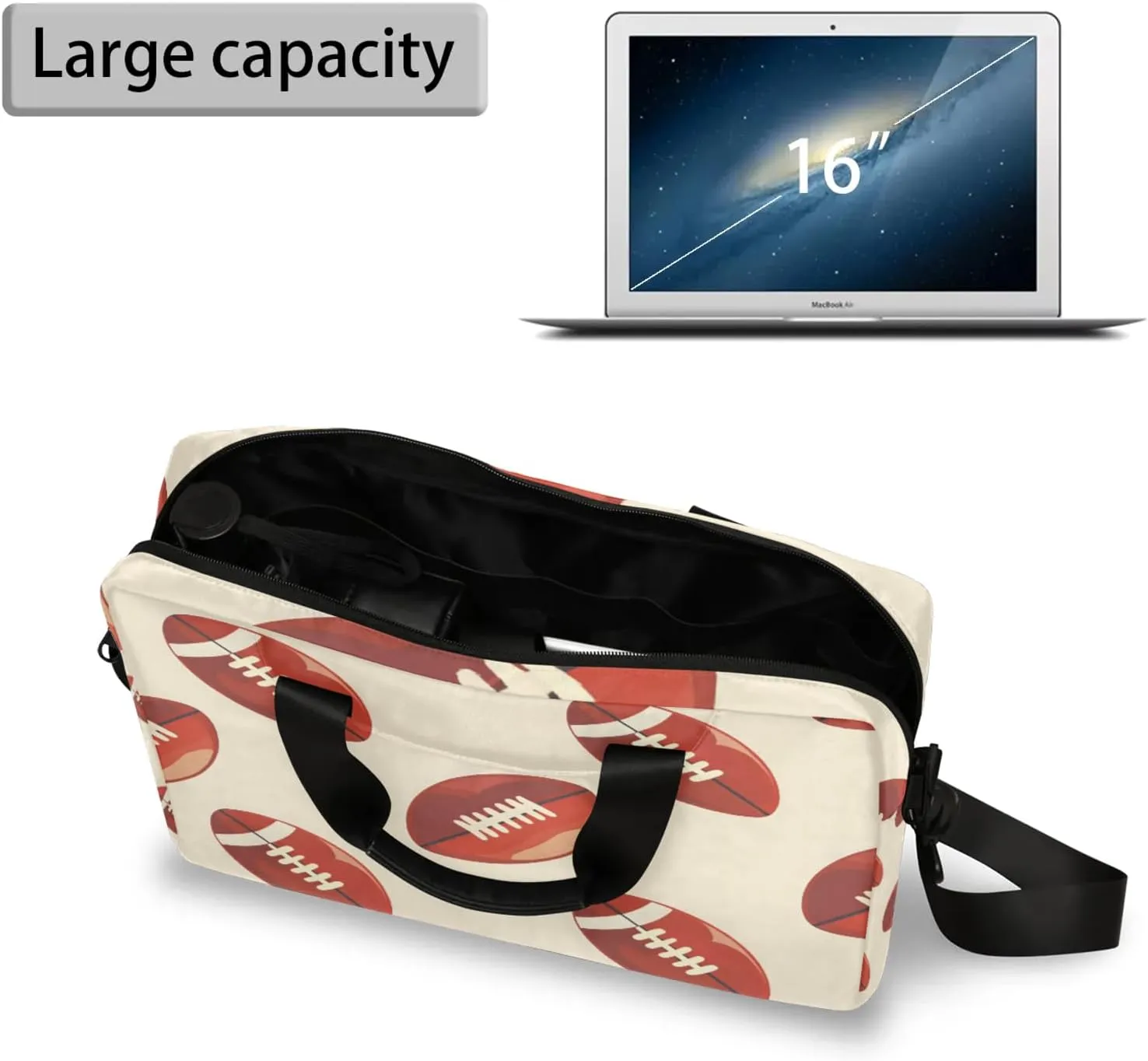 Laptop Bag 15.6 Inch Laptop Sleeve Case with Shoulder Straps Computer Slim Briefcase for Men and Women