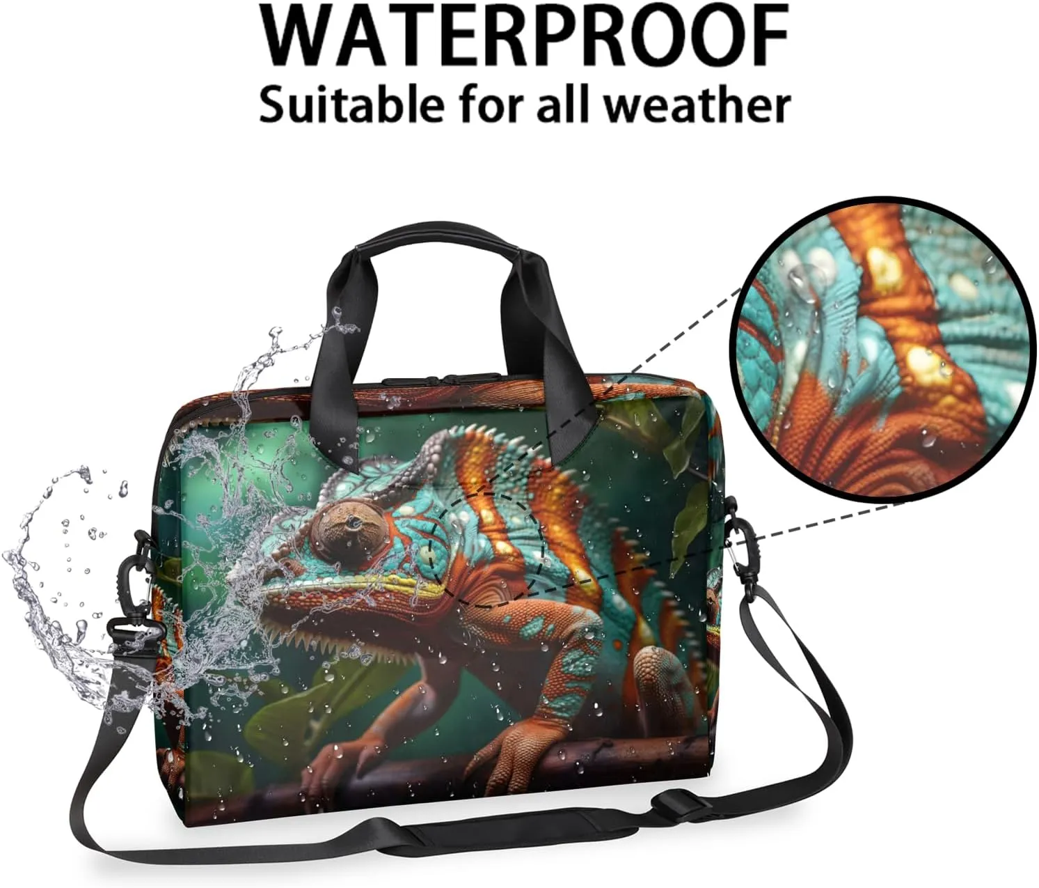 Laptop Bag 15.6 Inch Laptop Sleeve Case with Shoulder Straps Computer Slim Briefcase for Men and Women