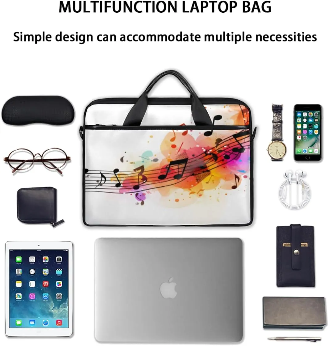 Laptop Bag Case Shoulder Messenger Carrying Bag 13 14 15 Inch Waterproof Computer Sleeve Cover