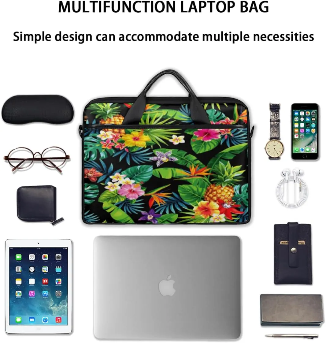 Laptop Bag Case Shoulder Messenger Carrying Bag 13 14 15 Inch Waterproof Computer Sleeve Cover