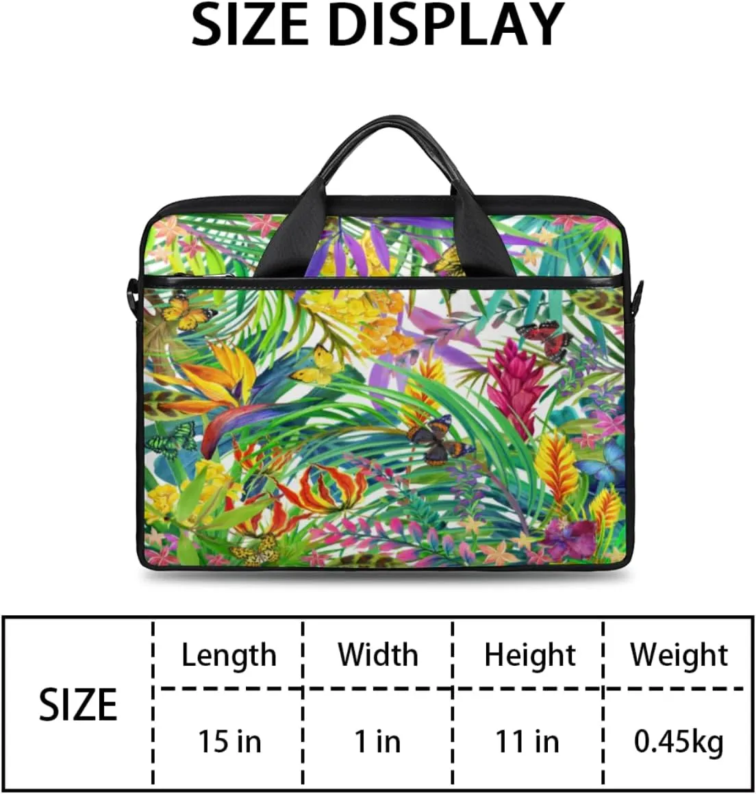 Laptop Bag Case Shoulder Messenger Carrying Bag 13 14 15 Inch Waterproof Computer Sleeve Cover